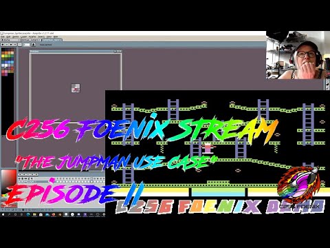 C256 Foenix Stream - Jumpman use case - Episode II