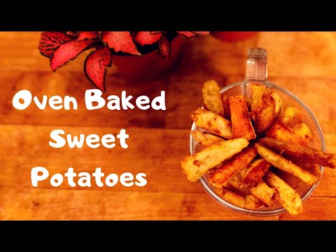 Oven Baked Sweet Potato Fries | Healthy Recipes |...