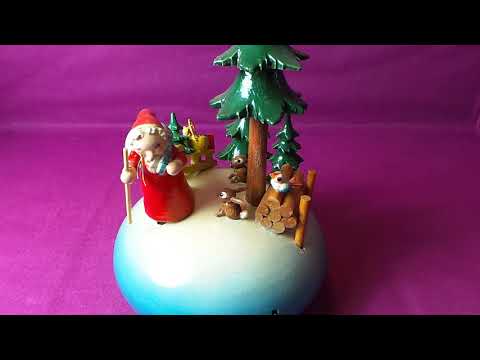 Steinbach uralte Spieluhr Nr.153 - seltenes Sammlerstück aus dem Erzgebirge