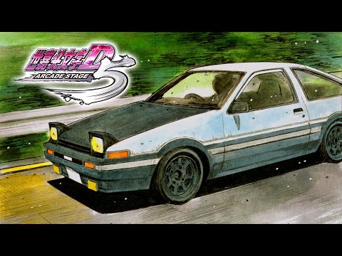 Initial D Arcade Stage 5 Full Eurobeat Mix!