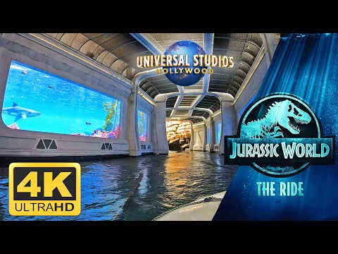 Jurassic World: The Ride (4K) POV - Universal Studios Hollywood