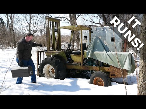Neglected Forklift Finally Runs! | Area Diesel Service Saves my Bacon! (on Watch Wes Work channel)