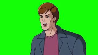 Peter Parker "what? you mean it's thursday?" green screen