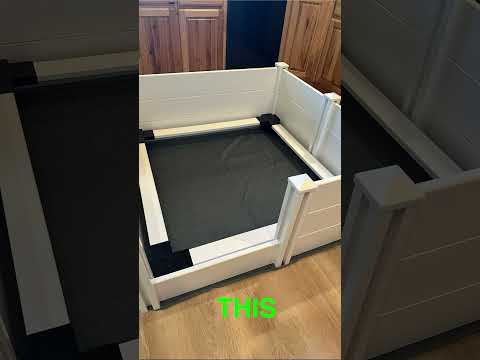 DIY Roslaemic Whelping Box for Katara. #shorts #rottweiler #whelpingbox