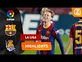 FRENKIE DE JONG MET DE GOAL! ???? | Barcelona vs Real Sociedad | La Liga 2020/21 | Samenvatting