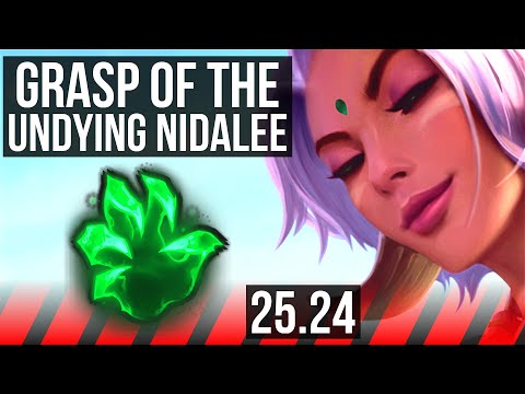 NIDALEE vs DARIUS (TOP) | Grasp Of The Undying | EUW Master | 25.24