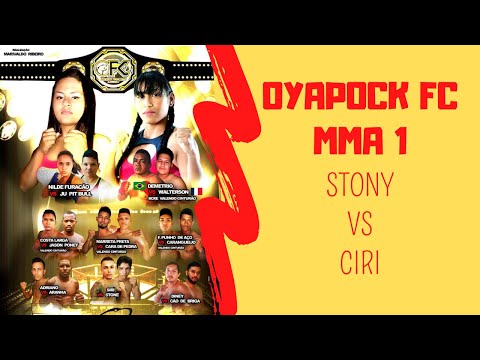[ LUTA DE MMA ] Brendo Stony vs Adriano Ciri - Oyapock Fronteira Combat
