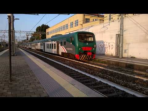 E464 387+7 piano ribassato Trenord - Monza - 09/08/2021