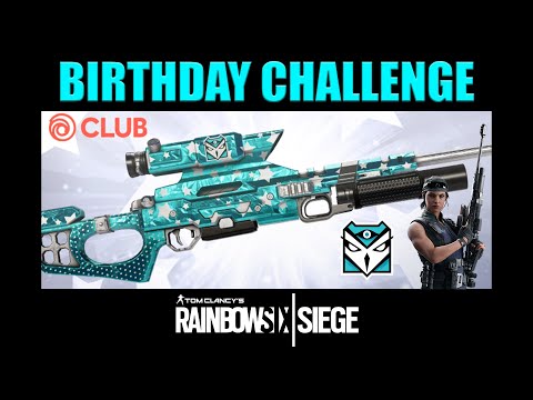 Kali's Gift Weapon Skin Birthday Challenge - Rainbow Six Siege