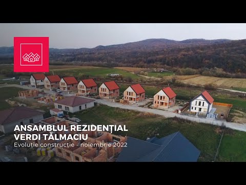 Evoluția Ansamblului Rezidențial Verdi, Tălmaciu (Noiembrie 2022)