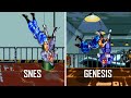 World Heroes SNES VS Genesis