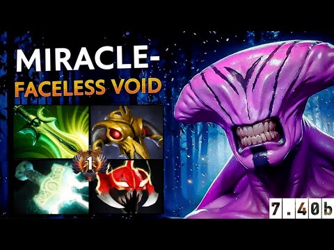 ONE CHRONO = GG?! ⏳🔥 | MIRACLE- FACELESS VOID 7.40b