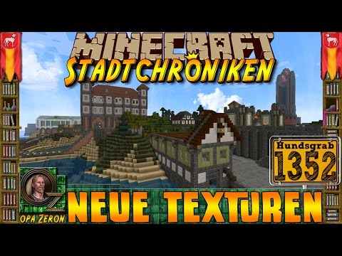 Minecraft #1352 -Stadtchroniken- Neue Texturen [HD+Deutsch]