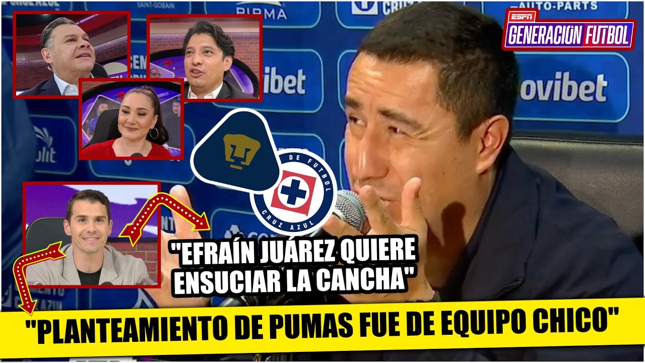 DIPP LO ADVIERTE. EFRAÍN no hable mucho, porque PUMAS TAMBIÉN TIENE COLA QUE LE PISEN | Generación F