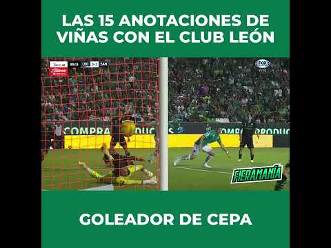 Los 15 goles de Federico Viñas con el Club León