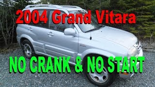 No Crank No Start 2004 Suzuki Grand Vitara