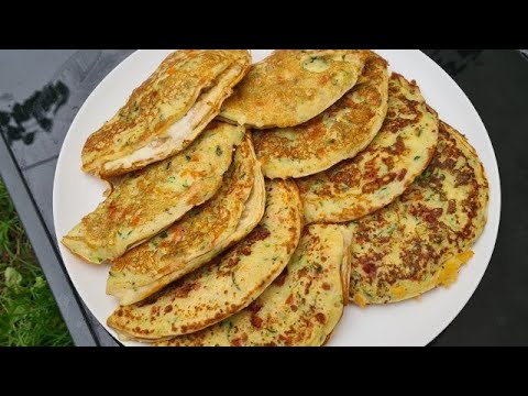 Voici des crêpes aux fromages adoré par les enfants #crepe #fromage #légumes