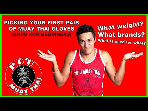 Picking Your First Pair of Muay Thai Gloves - For Beginners!