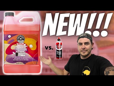 Chemical Guys Sticky Snowball Soap vs Adams Mega Foam | Best foaming soap for your foam cannon?