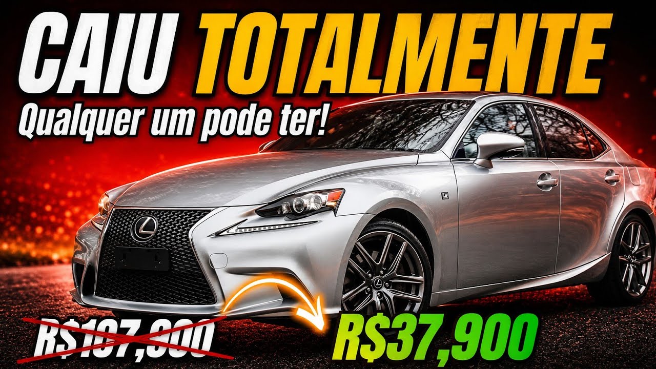 5 NAVES DE LUXO QUE QUALQUER CLT PODE COMPRAR EM 2026? MAIS BARATOS QUE UM COROLLA VELHO USADO 🔥