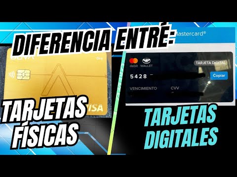 Difference between physical card and digital card