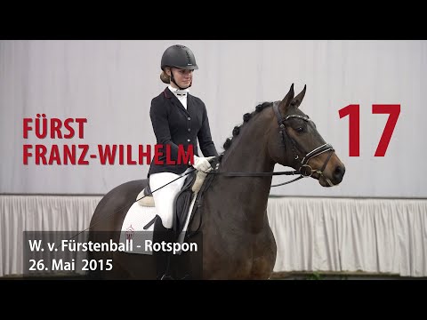 17 Fürst Franz-Wilhelm Wallach v. Fürstenball - Rotspon