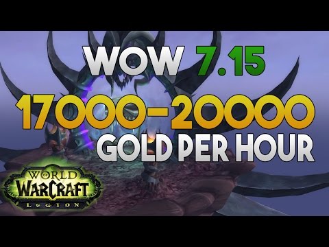 WoW Legion Gold Farming: 17000 - 20000 Gold Per Hour - Embersilk Bags