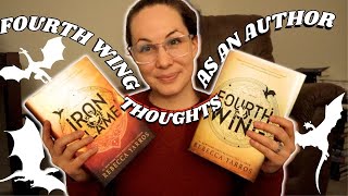 I read FOURTH WING AND the one star reviews (here's what I learned from an author perspective)