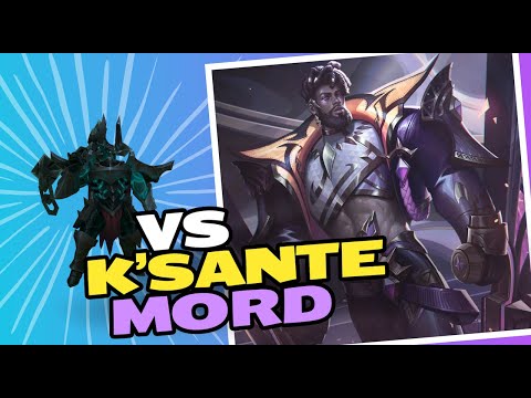 (My POV) REWORKED K'sante vs Mordekaiser 9/0/3 (No death First Blood!)