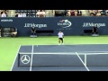 Federer Impossible Tweener vs Dabul US Open 2010 (30-8-2010)