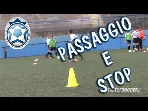 Training for 8-10 year olds: 02 - Pass and Stop