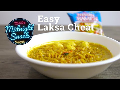 How To Make Instant Ramen Laksa | Yummy PH