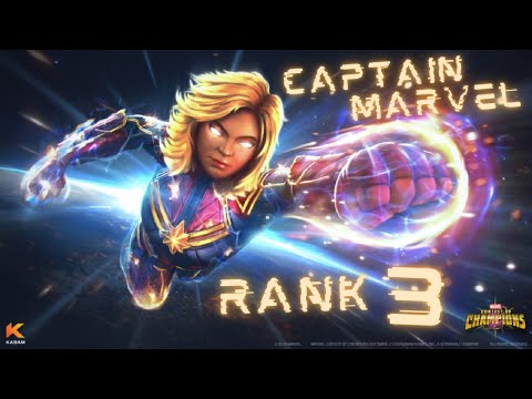 6* CAPTAIN MARVEL to Rank 3