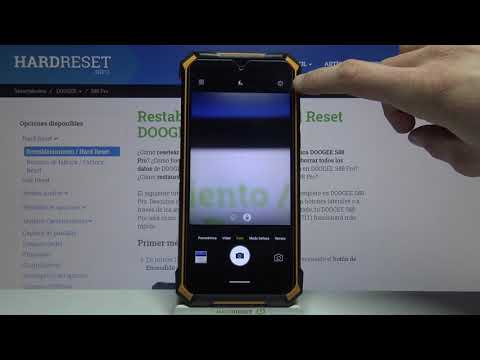 Cómo restaurar la configuración de cámara en DOOGEE S88 Pro - restablecer ajustes