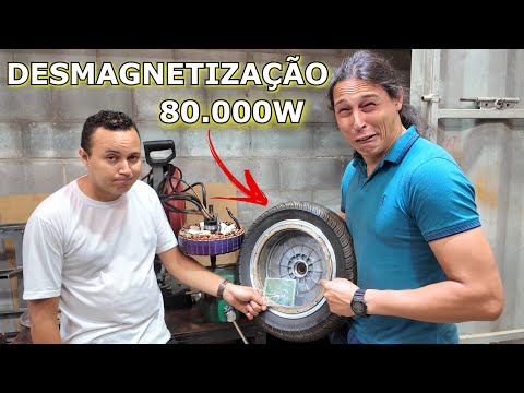 PORQUE ACONTECE A DESMAGNETIZAÇÃO DOS IMÃS DO MOTOR ELÉTRICO
