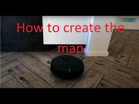 How to create the map for Xiaomi Mi Robot Vacuum Mop Pro