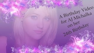 AJ Michalka's 24th birthday 