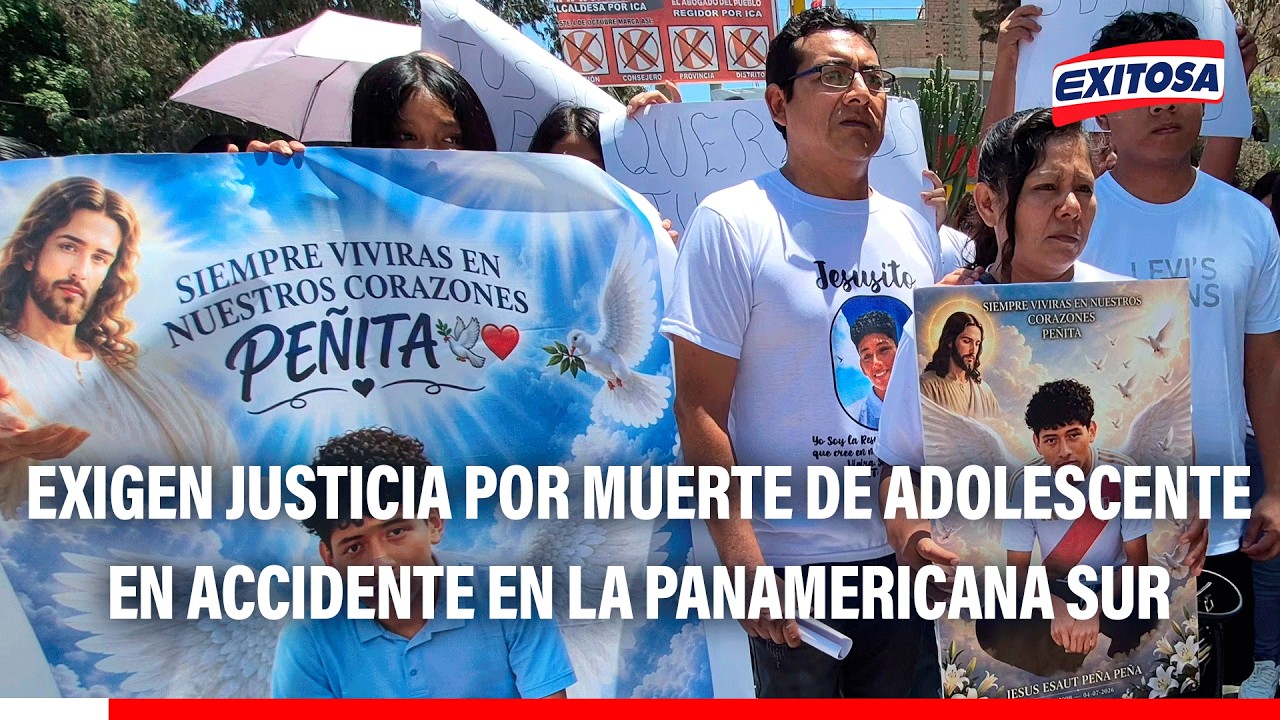 🔴🔵 Familia de adolescente pide investigar responsabilidades tras fatal siniestro