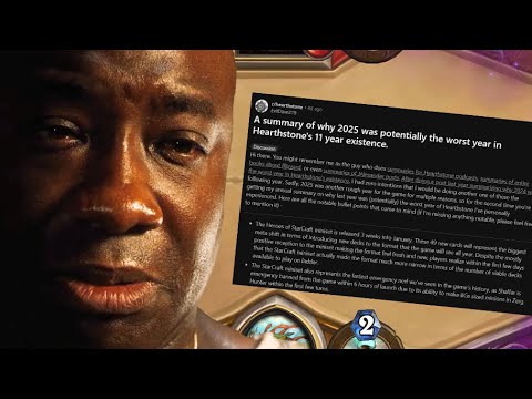 The Worst Year of Hearthstone