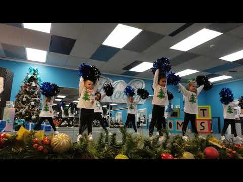 12-13-20 Mini Cheer Christmas performance