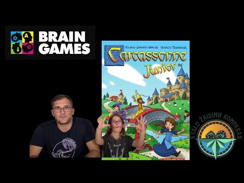 Carcassonne Junior | Stalo Žaidimų Kompasas