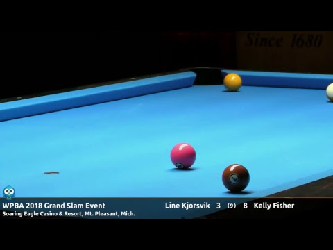 Line Kjorsvik vs Kelly Fisher - WPBA 2018 Grand Slam Event - LIVE Coverage!