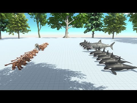 Boss & 10 Mid units Tournament - Animal Revolt Battle Simulator