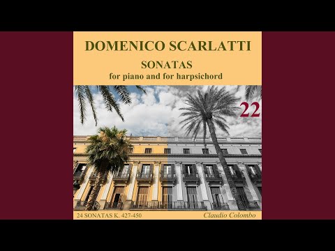 Sonata K. 428 in A Major - Allegro, for harpsichord