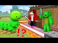 How Mikey and JJ Survive in Security House vs Mikey TURTLE WORM ? - Minecraft (Maizen)