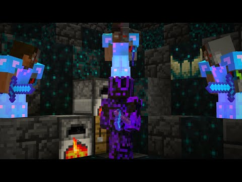 minecraft speedrunner vs 3 AI diamond juggernauts THE REMATCH
