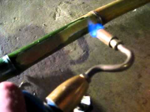 BAMBOOmer Bicycle 1: Practice Heat Treating Bamboo