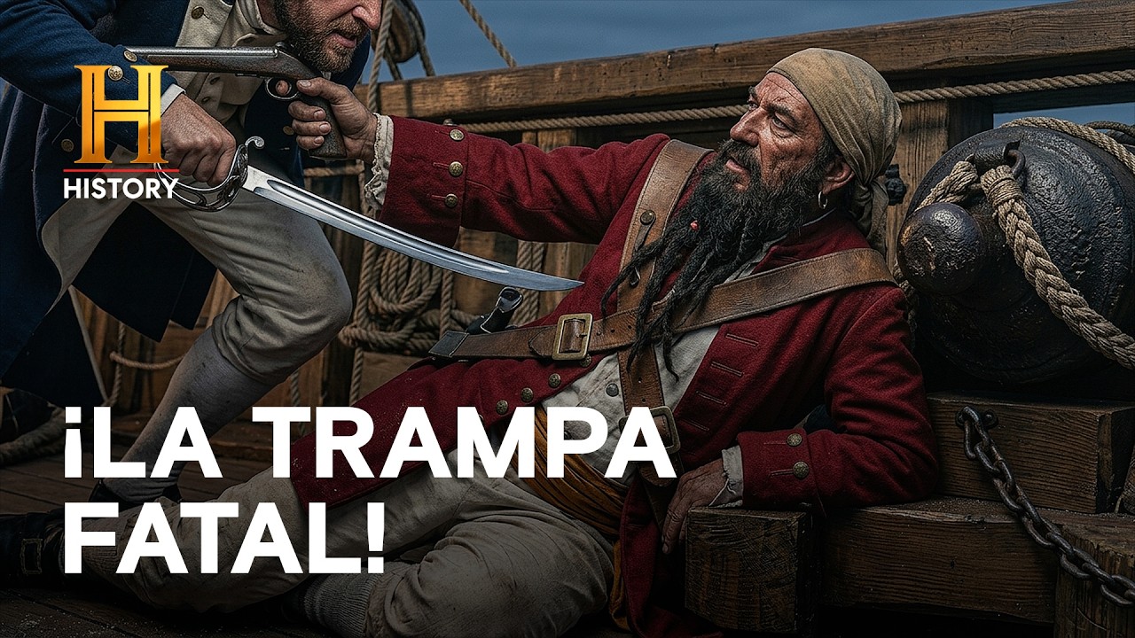 ¡La trampa fatal que acabó con Barbanegra 🗡️🏴‍☠️- GRANDES MISTERIOS DE LA HISTORIA