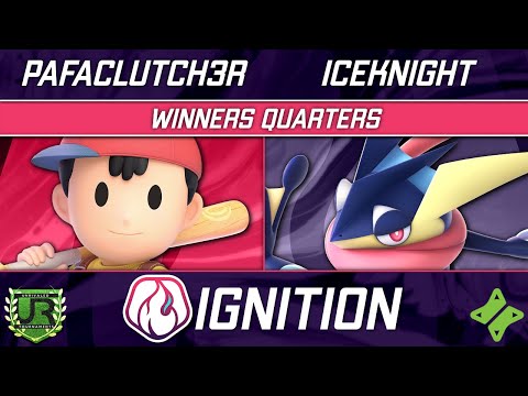 PAFACLUTCH3R (Ness) vs IceKnight (Greninja) - Ignition 350 WINNERS QUARTERS