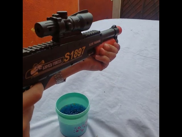 Vídeo relacionado con Juguete de Eyección de Concha, Palanca de Rifle, Escopeta de Acción, Pistola de Espuma de Juguete con Gafas Protectoras y Banda Stirp para Jóvenes Adolescentes